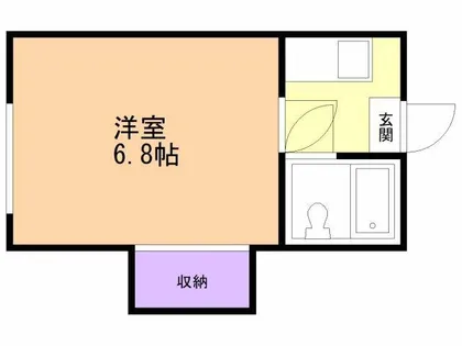コーポ藤川【3階】の間取り
