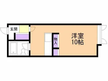 クリスタルハイツ【201号室】の間取り
