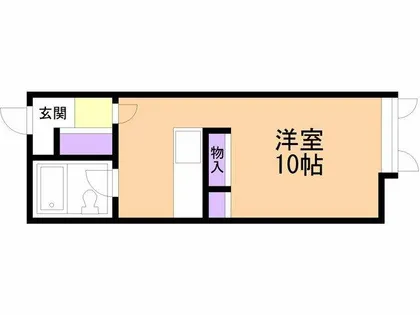 クリスタルハイツ【103号室】の間取り