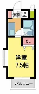 リアライズ逆瀬川【2階】の間取り