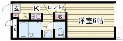 レグルス【1階】の間取り