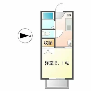 サマックス ヴィラージュ【1階】の間取り