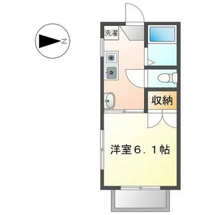サマックス ヴィラージュ【2階】の間取り