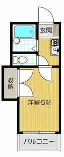 シャルマン河原【4階】の間取り