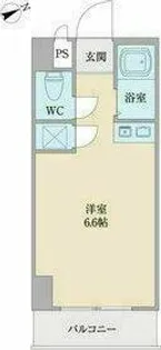Vita六番町【8階】の間取り