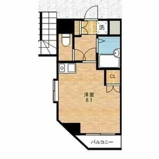 アーバン塩付【4階】の間取り