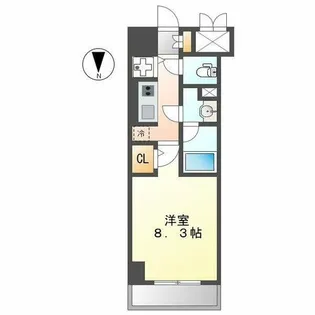 セイワパレス丸の内駅前【12階】の間取り
