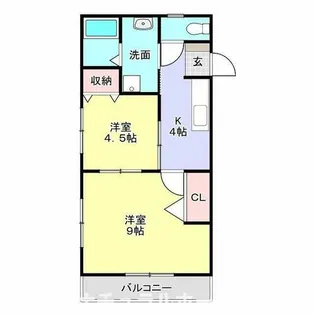 アゼリア21【2階】の間取り