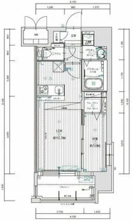 グランフォーレ博多駅プレミア【5階】の間取り