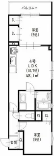 クリエオーレ菊水町【3階】の間取り