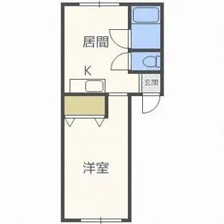 ハイツアトリエ【3階】の間取り