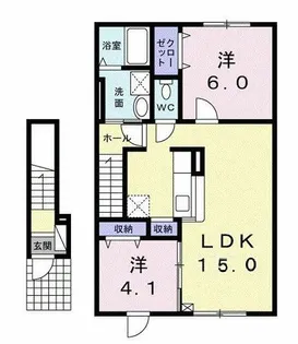 Sunlit手稲駅前【2階】の間取り