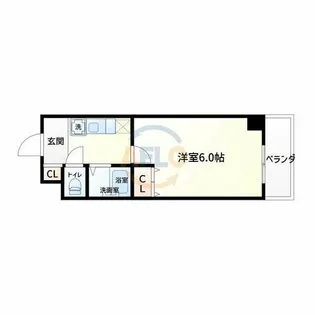 プロスパーK【3階】の間取り