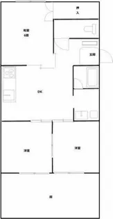ハイツミニオン【102号室】の間取り