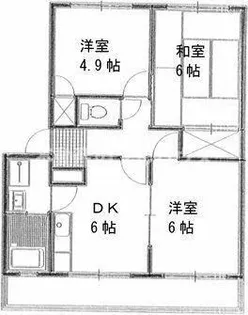 ボ・ヌール【1階】の間取り