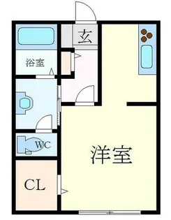 神和町壱番館【2階】の間取り