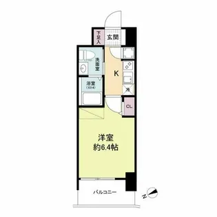 セレニテ九条リアン【9階】の間取り