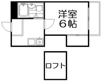 ユウビパレス茄子作【1階】の間取り