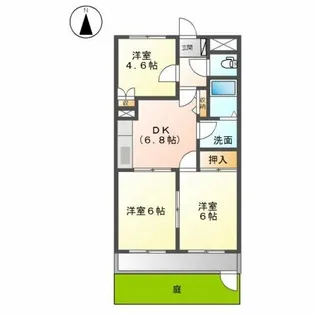 ガーデンハウス【1階】の間取り