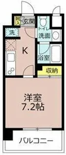 中駒一宮駅西マンション【10階】の間取り