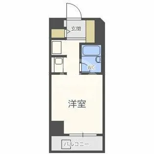 スペランツア出雲天満橋【4階】の間取り