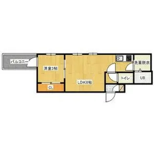 シェリム新瑞橋サウス【1階】の間取り