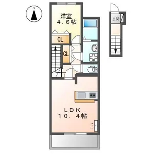 レジーナ【2階】の間取り