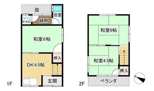 兵庫県姫路市大津区天満【一戸建】の間取り
