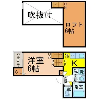 グラン・ルーチェ【1階】の間取り