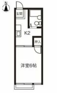 アネックス1【203号室】の間取り