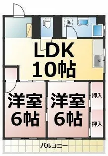 千石ビル【3階】の間取り