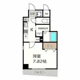 ラ・フォンテ中野【7階】の間取り
