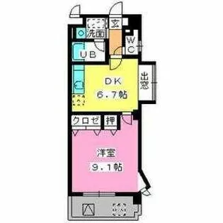 第5高島コーポ【3階】の間取り
