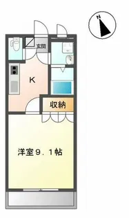 フェリチェ【1階】の間取り