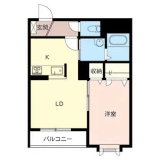 カルムリー福崎B【0202号室】の間取り