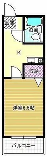 ゴールドハイツ【1階】の間取り