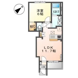 ファミーユ【1階】の間取り