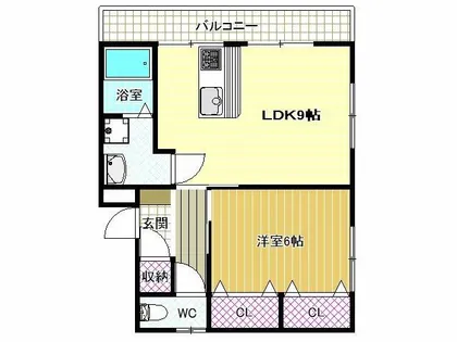 ライトコート【2階】の間取り