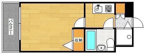 メゾン・ド・プロスペール 311【3階】の間取り