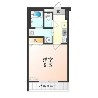 フジパレス堺鳳駅北Ⅱ番館【1階】の間取り