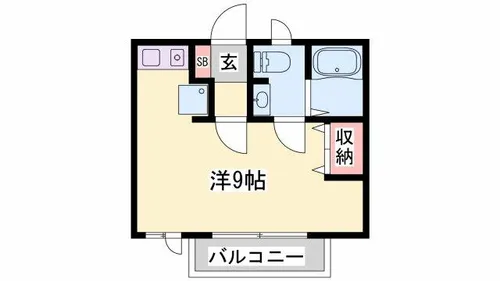 サンテラス光大寺【2階】の間取り
