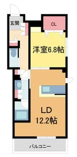 Maison de Yuzu【101号室】の間取り
