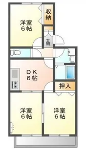 メゾン高須【2階】の間取り