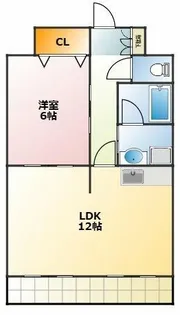 TENOHA TOYOHASHI【406号室】の間取り