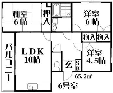 デイグランロイヤルメゾン【2階】の間取り
