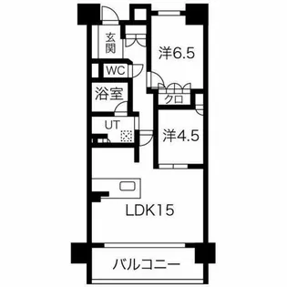 ザ・プラセシオン名古屋駅【9階】の間取り