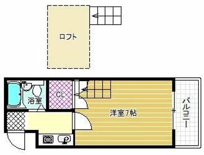 アルファーハウス・リベラ【1階】の間取り