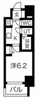 ファステート大阪ドームシティ【2階】の間取り