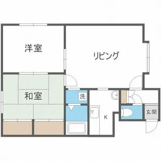 パレーシャル37【2階】の間取り