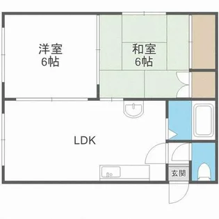 ラフォーレ40【2階】の間取り